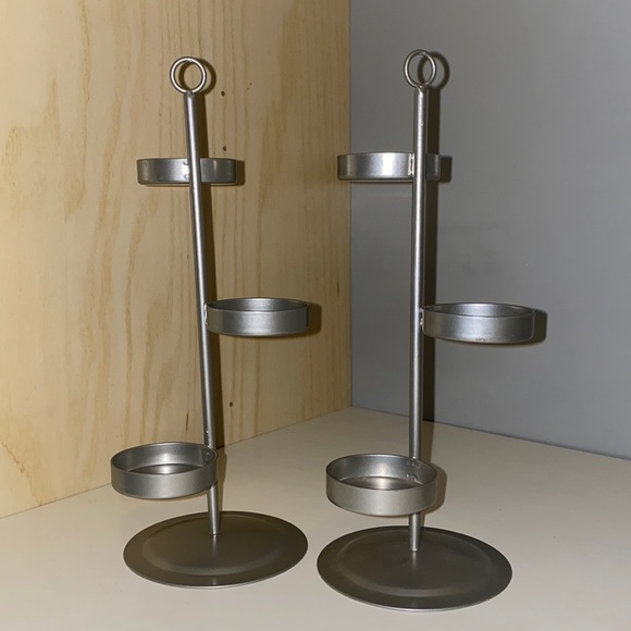 PartyLite silver Tealight trees